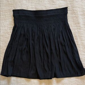 Ramy Brook Black A-Line Skirt Size Medium